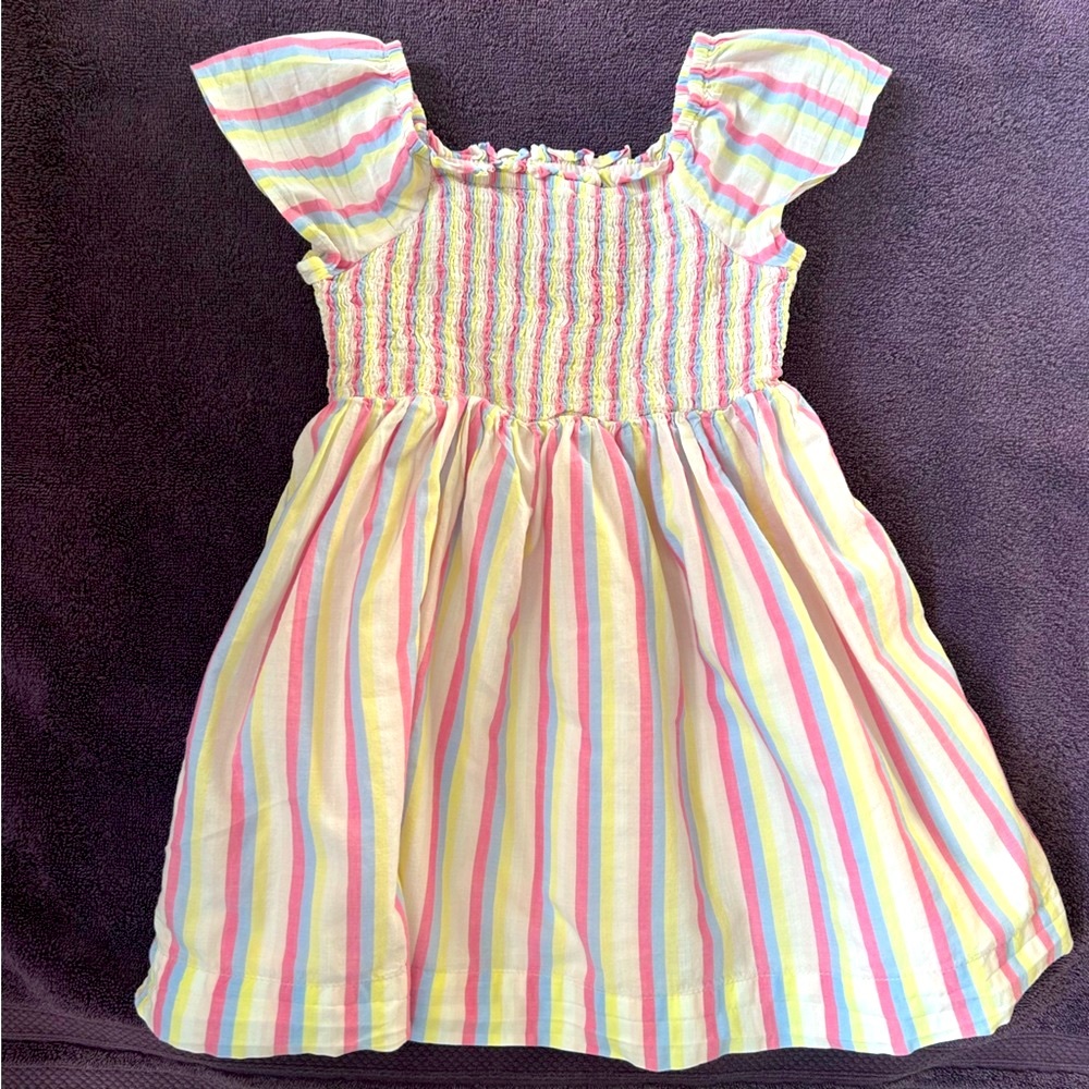 GAP smocked stripe dress - spring/summer